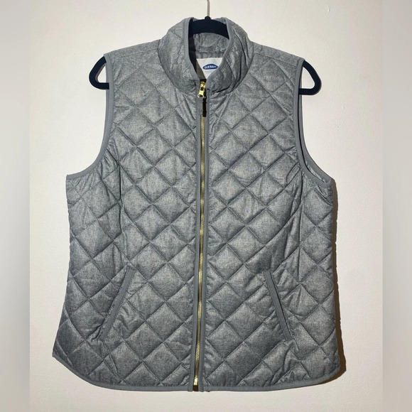 Old Navy Jackets & Blazers - Quilted Grey Vest